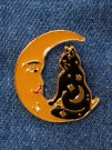 Значок металлический iLikeGift "Moon magic"