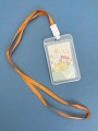 Держатель для карт с шнурком "Lemon fun", yellow (11.5*7 см)