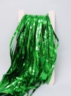 Праздничный занавес, дождик для фотозоны "Brilliant rain", green (100*200 см)