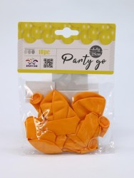 Набор воздушных шаров 10 шт. "Unified joy pack", yellow (25 см)