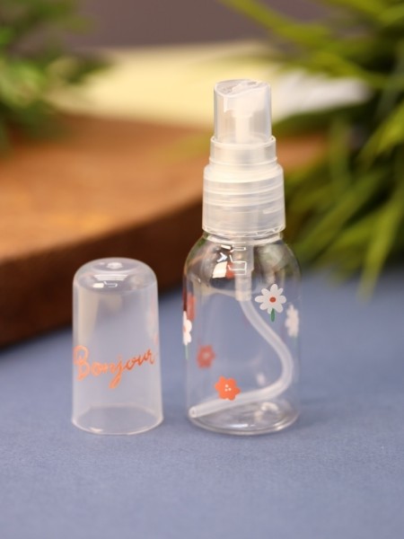 Дорожная бутылочка "Bonjour", red (25 ml) 