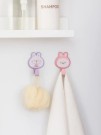Крючок на липучке «Rabbit» 2шт, mix color