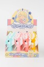 Портативный механический ручной вентилятор «Unicorn», mix, шоу-бокс 24 шт.