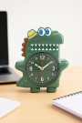 Часы-будильник «Funny crocodile», green