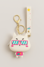 Брелок-кошелёк "Fashion eyewear", white  (9.2*7.7 см)