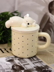 Кружка «Wake up the bear», yellow (400 ml)