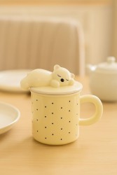 Кружка «Wake up the bear», yellow (400 ml)