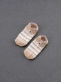 Носки iLikeGift «Deer face», brown, мужские/женские евро размер 35-41