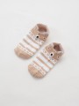 Носки iLikeGift «Deer face», brown, мужские/женские евро размер 35-41