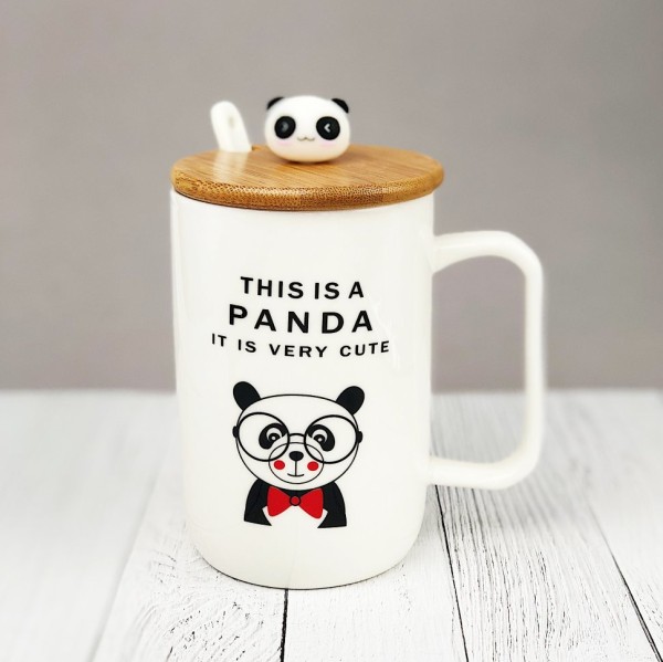 Кружка "Panda glasses" (450ml) 