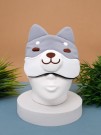 Маска для сна гелевая "Head dog", gray