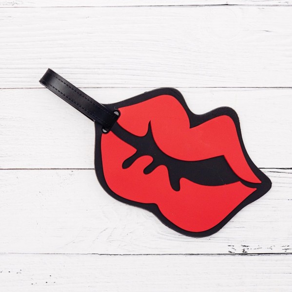 Бирка для багажа "Lips" 