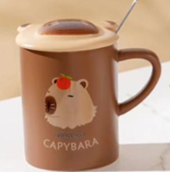 Кружка «Capybara and Strawberry», (400 ml)