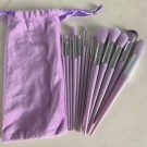 Набор кистей для макияжа "Magic 13", 13 кистей, purple