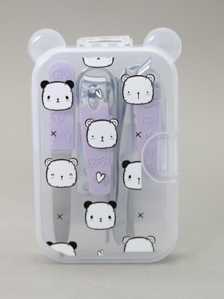 Маникюрный набор "Many panda", purple 