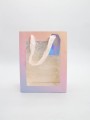 Пакет подарочный «Rainbow glitter», yellow-blue (18*23*10)