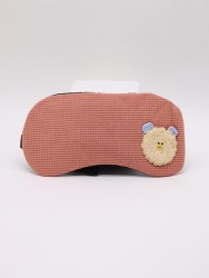 Маска для сна гелевая "Soft sleep", red
