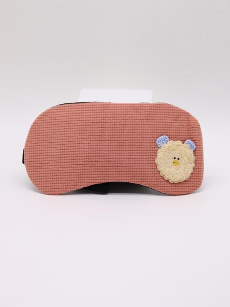 Маска для сна гелевая "Soft sleep", red 