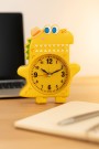 Часы-будильник «Funny crocodile», yellow (15,5х1,5 см)