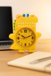 Часы-будильник «Funny crocodile», yellow (15,5х1,5 см)