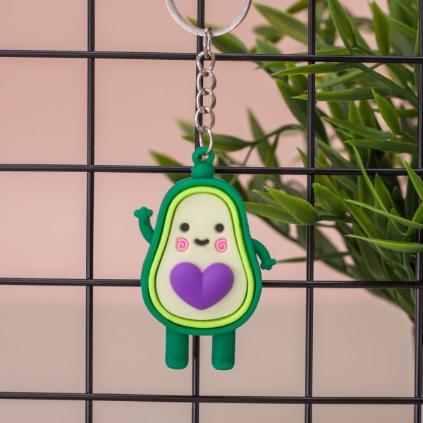 Брелок «Avocado heart», purple 