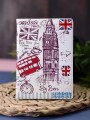 ОБЛОЖКА ДЛЯ ПАСПОРТА LONDON VINTAGE, плотность 600 мкм