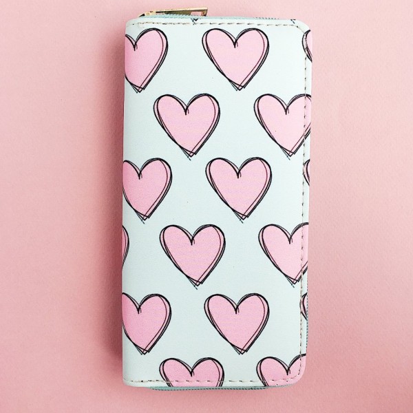 Кошелёк "Pink heart" 