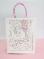 Пакет подарочный крафтовый «Coloring book», smile cloud (26*32*12)