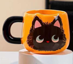 Кружка «Black Fuzzy», round mug (400 ml)