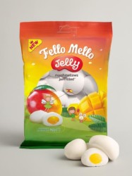 Жевательный зефир c начинкой "FELLO MELLO" JELLY СО ВКУСОМ МАНГО, 55 гр