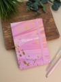 Блокнот (А5) "Bonjour color", pink (14.5*21)
