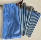 Набор кистей для макияжа "Magic 13", 13 кистей, blue