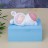 Ночник «Baby tail», blue (8 см), пластик