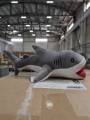 Мягкая игрушка "Bitey shark", grey, 40 см