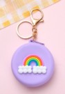 Брелок-кошелёк "Cloud rainbow", purple