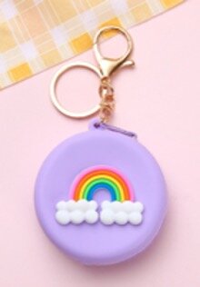 Брелок-кошелёк "Cloud rainbow", purple 