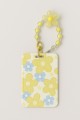 Футляр для карт с браслетом "Floral tenderness ", yellow