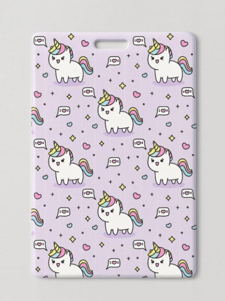 Держатель для карт Аниме «Many unicorn» (6,5 х 10,4 см) 