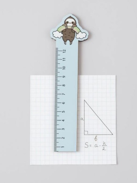 Линейка ECO из дерева Аниме «Sloth» 