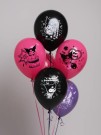 Воздушные шарики «Kuromi» 30 см, 5 шт.