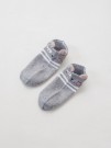 Носки iLikeGift «Hamster face», grey, мужские/женские евро размер 35-41