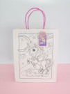 Пакет подарочный крафтовый «Coloring book», moon (26*32*12)