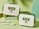 Ланчбокс "Nice time", green, 1000 ml