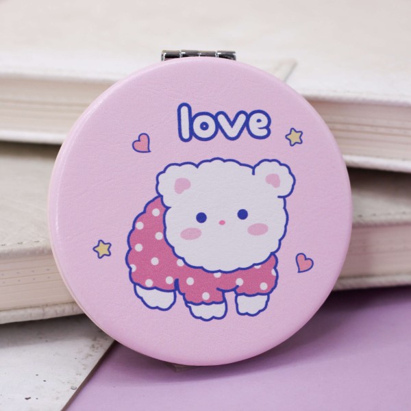 Зеркало "Cute love", pink 