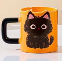 Кружка «Black Fuzzy», rectangular mug (400 ml)