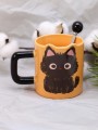 Кружка «Black Fuzzy», rectangular mug (400 ml)