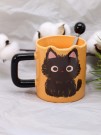 Кружка «Black Fuzzy», rectangular mug (400 ml)
