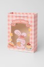 Пакет подарочный (XS) "Lovely rabbit", red (14.5*19.5*10)