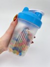 Спортивный шейкер "Classic", blue (400 ml)