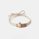 Резинка для волос GIRLY "Long dog", beige